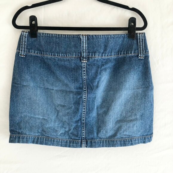 Vintage Y2K Denim Micro Mini Skirt - Picture 2 of 6